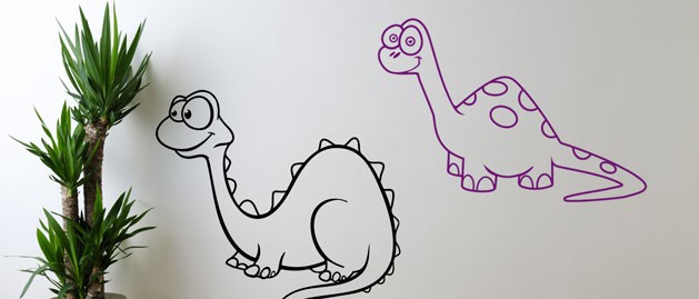 Kreslen dinosaurus