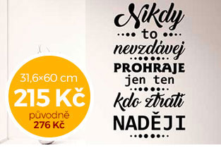 Nikdy to nevzdvej (1845)