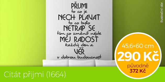 Citt pijmi (1664)  samolepka na ze