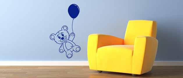 Medvídek s balónkem