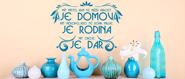 Domov rodina dar