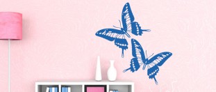 Nálepka na zeď motýlí páreček, polep na stěnu a nábytek