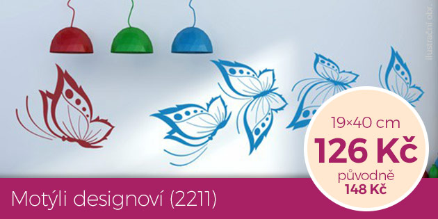 Motli designov (2211)  samolepka na ze